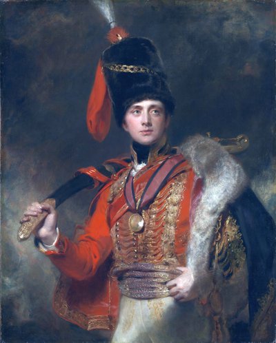 Portret van luitenant-generaal de eerwaarde Sir Charles Stewart door Thomas Lawrence